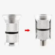 Bike Headset Plug with Aluminum Alloy Construction Stem Top Cap for Fork