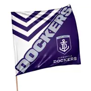 Fremantle Dockers AFL Square Game Day Flag