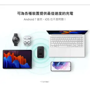 【現貨/免運】 三星 SAMSUNG 35W 雙孔快充旅充頭 USB-C & USB-A  充電頭 S22 Note20