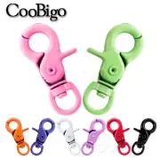 Swivel Lobster Clasp Metal Snap Hook for Key Ring Keychain ID Card Lanyard
