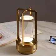 Cordless Touch Desk Lamp LED Rechargeable USB Dimming Table Light For Bar KTV
