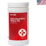 Extra-Large Aloe Wipes for Pets - Gentle Cleansing for Dogs & Cats - 70 Count