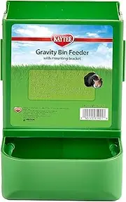 Kaytee Gravity Bin Feeder with Bracket Assorted