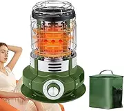 Patio Heater - Electric Heaters | 1500W Outdoor Space Heater Portable Tent Heater Stove with Tip-Over Protection for Camping