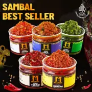 Indonesian Chili Sauce Sambal Mr Crispy 120g - 6 Flavors - Spicy & Halal