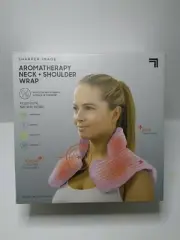 Sharper Image Aromatherapy Neck & Shoulder Wrap, Fleece Cover