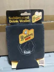 Rare Bundaberg Rum & Cola Flat Folding Can Stubbie Cooler Holder - Bundy Bear