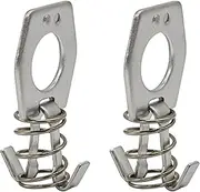 DEHOMKUS 2Pcs RV Water Heater Latch Twist Cam Lock Replacement Part for RV camper water heater, door latch assembly or gas bottle cover