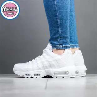 Nike air max 95 全白復古跑步鞋 氣墊鞋 休閒運動鞋 男女鞋307960-108