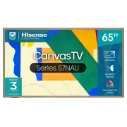 Hisense 65" Canvas S7NAU 4K QLED Smart TV (2024) 65S7NAU