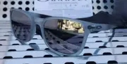 New Oakley OJECTOR 9018-1755 Sunglasses Matte Trans Stonewash w/ Prizm Black