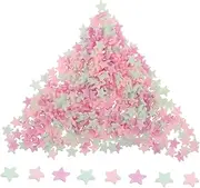 JEWEDECO Edible Christmas Cake Decorations Butterfly Confetti 10 Pack Pentagram Soft Clay Nail Charms Sprinkles