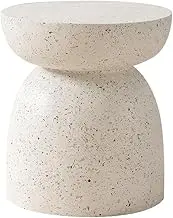 JSEIAJB A Few Creative Stay Cream Wind Sofa Small Tea Table Art Wabi-sabi Living Room Hotel Side