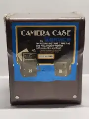 Vintage Camera Case by Service Kodak and Polaroid Style 1969 USA NOS Sealed