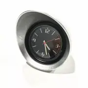 Luminous Pointer Time Clock Gauge Meter Car Accessories Silver Zinc Alloy Shell (for: Audi)