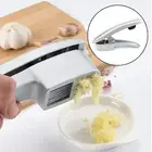 2 in1 Crusher Ginger Garlic Press Slicer Mincer Heavy Duty Aluminum Kitchen Tool