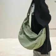 Men Women Canvas Crossbody Tote Bag Shoulder Handbag Large Messenger Travel Bag