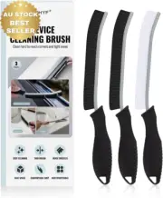 Hard Bristle Crevice Cleaning Brush Gap Scrub Tool for Kitchen Bathroom Grout
