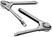 Harley FLSTC Heritage Softail Classic 2008-2013Swingarm Covers Chrome Kuryakyn