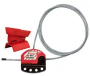 Master Lock Butterfly Valve Lockout with Cable