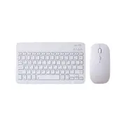 Orotec Portable Bt Slim Wireless Keyboard + Mouse 2-in-1 Combo White