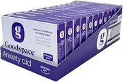 Goodspace Anxiety Aid, Therapeutic Chewing Gum, Reduces Stress, Relieves Symptoms Of Mild Anxiety, Unique Buccal Absorption, Pocket-Sized, Menthol Flavoured, Bulk Pack (12x10 Pieces)