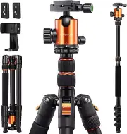 Tripod Camera Tripod, Victiv 82" Aluminum Tripod for DSLR, 80" Monopod, 360°