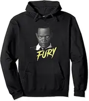 Captain Marvel Nicky Fury Portrait Pullover Hoodie
