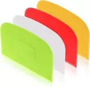 Raspador De Masa De Plastico Raspador De Tazon Raspador De Alimentos Multiusos