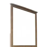 Montoya Mirror Only- Rustic