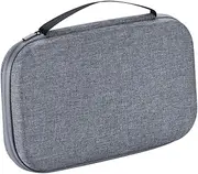 HEALSOPTHY Stethoscope Carrying Case Organizer Portable Bag with Interior Mesh Pockets Shockproof Wear Resistant Design Compatible with MDF Spirit Models Grey