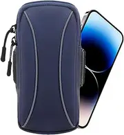 Running Phone Holder,Phone Holder Water Resistant - Cell Phone Armband for Easy Access, Phone Bag for Hiking, Walking, Biking