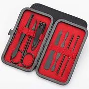 KLVN 7/10/12/16/18 Pcs/Set Goud Nagelknipper Set Professionele Rvs Beauty Manicure Tool Set Dode Huid Gesneden Pedicure Kit(3)