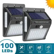 LED Solar Motion Sensor Lights Garden Lights Wall Lamp Outdoor Security Lights