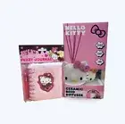 Hello Kitty Ceramic Reed Diffuser Lavender Oil NWT With Fuzzy Journal
