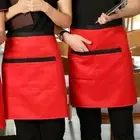 Solid Color Chef Apron Dacron Household Cleaning Apron