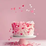 Sprinks Wafer Decoration Sprinkles 9g | Small Hearts Valentine Edible Topping for Cake Decorating | Cookies | Cupcakes | Versatile for Baking | Fun Party Treats