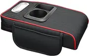 Car Armrest Pad, Center Console Cover, Armrest Console Pillow, Truck Armrest Pad, Car Armrests Pad with Center Console Cover, Pillow with Storage Pockets, Cup Holder, and Tissue Holder