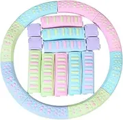 20pcs Balance Stepping Stones Set, Balance Blocks for Kids, Indoor & Outdoor Kids Fitness Equipment, Promote Coordination, Balance, Strength/7649 (Color : OneColor)
