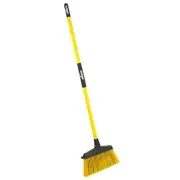 Quickie Angle Broom Heavy Duty Fiberglass Handle Jobsite Indoor Outdoor Sweeper