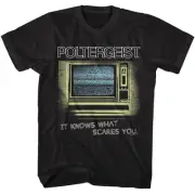 Poltergeist It Knows What Scares You Men's T Shirt