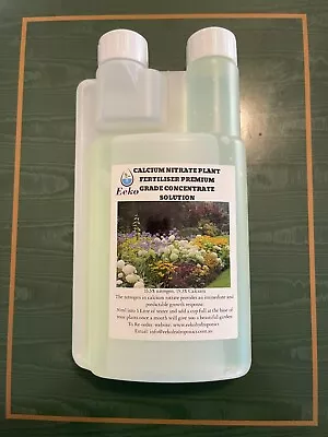 Super Grow Calcium Nitrogen Nutrient Plant Food Fertiliser Concentrate Solution