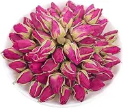 Pingyin rose Rose Flower Origin Source Pingyin Red Rose Wedding Party PingYin Rose Tea Dry Pure Flat Yin Rose Natural Roselle Tea Combination Bulk (8 oz)