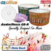 Blank Audio CD Data Bank Music CD -R 52x White Inkjet Printable Blank Music CD R