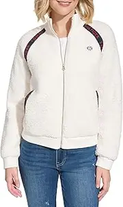 [Tommy Hilfiger] Women's Soft Sherpa Zip Jacket