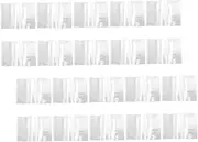 DOITOOL 20Pcs Clear Soft Book Cover Protective Covers for School Books Material Easy to Install Transparent Design for Identification
