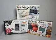 Vtg Excalibur Handheld Quiz/Recipe/Wine Expert Masters Trivia Cooking Enthusiast