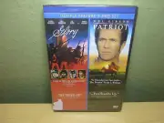 Glory / The Patriot (Double Feature 2-DVD Set) Mel Gibson Denzel Washington New