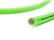 KnuKonceptz Kolossus Kandy Green OFC Power Ground Wire 8 Gauge 5' Copper AWG