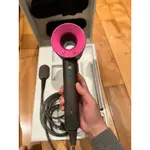 二手DYSON 戴森 HD01 SUPERSONIC 吹風機 溫控 負離子(桃色) 從日本買的 電壓絕對沒問題